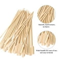 thumbnail image 3 of Bamboo Skewers 4.7 Inch, 300 PCS Skewers for Grilling, BBQ, Fruit Kabobs, Appetizers, Sandwich, Drink., 3 of 7