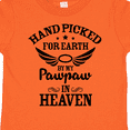 thumbnail image 4 of Inktastic Handpicked for Earth By My Pawpaw in Heaven with Angel Wings Boys or Girls Toddler T-Shirt, 4 of 5