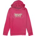 thumbnail image 1 of Industry Rag Womens MVP Mayweather Vs. Pacquiao Hoodie Sweatshirt dkpink S, 1 of 2