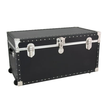 Nautica Print Trunk - Seward™ Trailblazer Footlocker Trunk with Wheels, 31