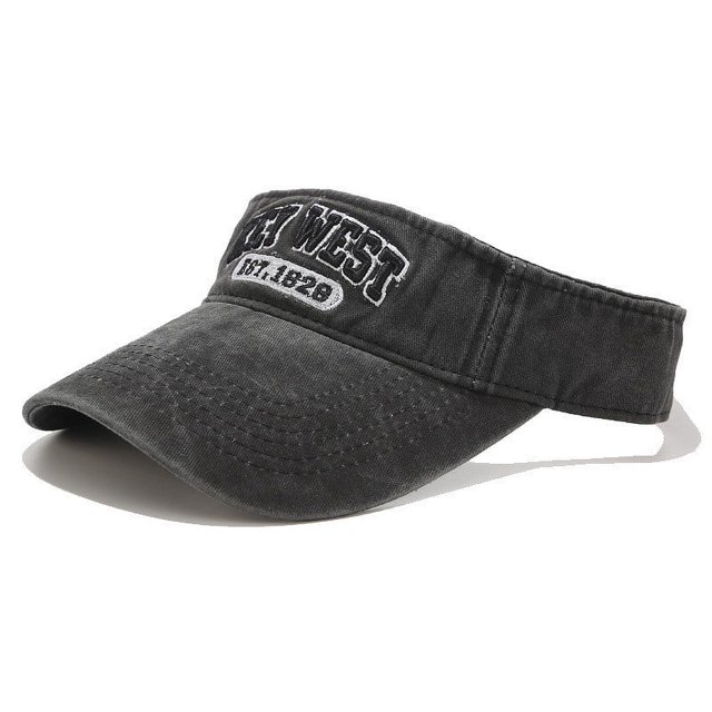 Up To $10 Baseball Caps Black Athletics Hat Outdoor Adjustable Cap Summer Sunscreen Visor Empty Top Cap