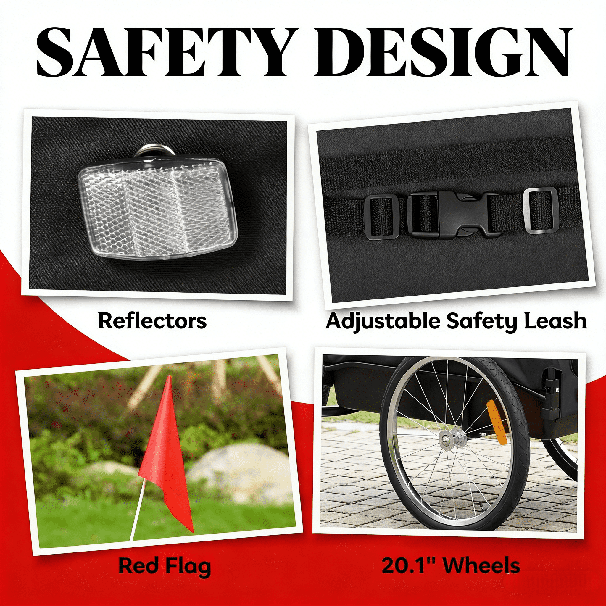 Pet Cart Bicycle Carrier, Dog Bike Trailer,Animal Bike Trailer