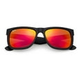 thumbnail image 2 of Ray-Ban Men's Mirrored RB4165-622/6Q-55 Black Wayfarer Sunglasses, 2 of 4