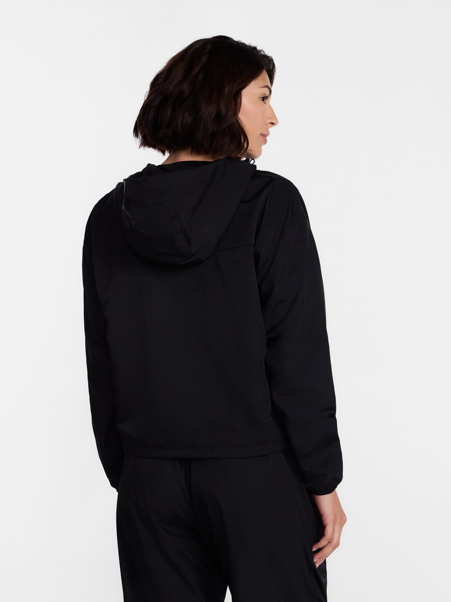 Avia Women's Iridescent Zip Front Jacket with Hood, Sizes XS-XXXL