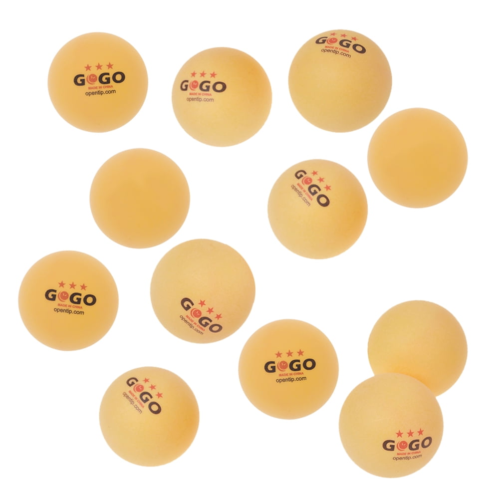 50-500 Pieces GOGO 3 Star Table Tennis Balls 40 ABS Plastic Ping Pong Balls 