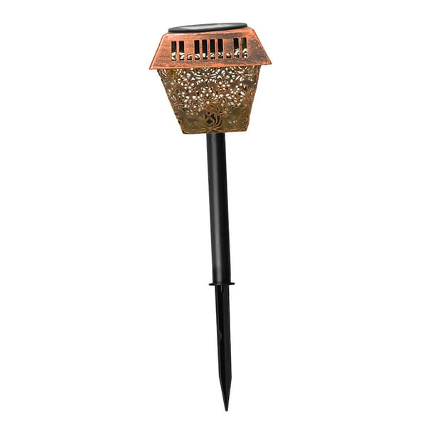 Luces de jardín LED solares con energía solar para luz de decoración de Pétalo kusrkot Lámpara de césped al aire libre