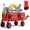 Red, variant on Sekey Beach 300L&600 lb Capacity Beach Wagon with Sand-Proof Wheels