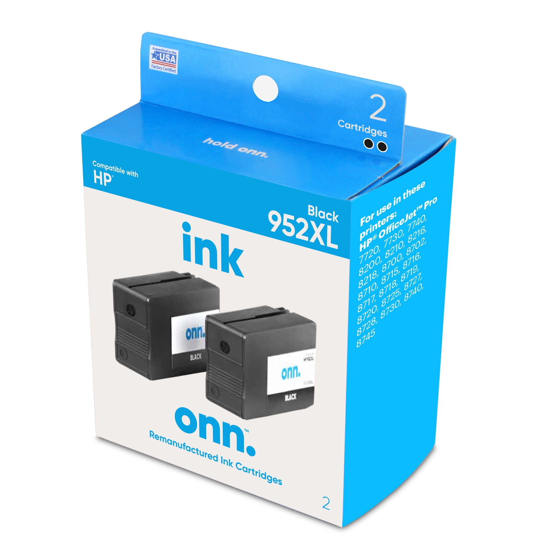onn. Remanufactured Canon 245XL Black 