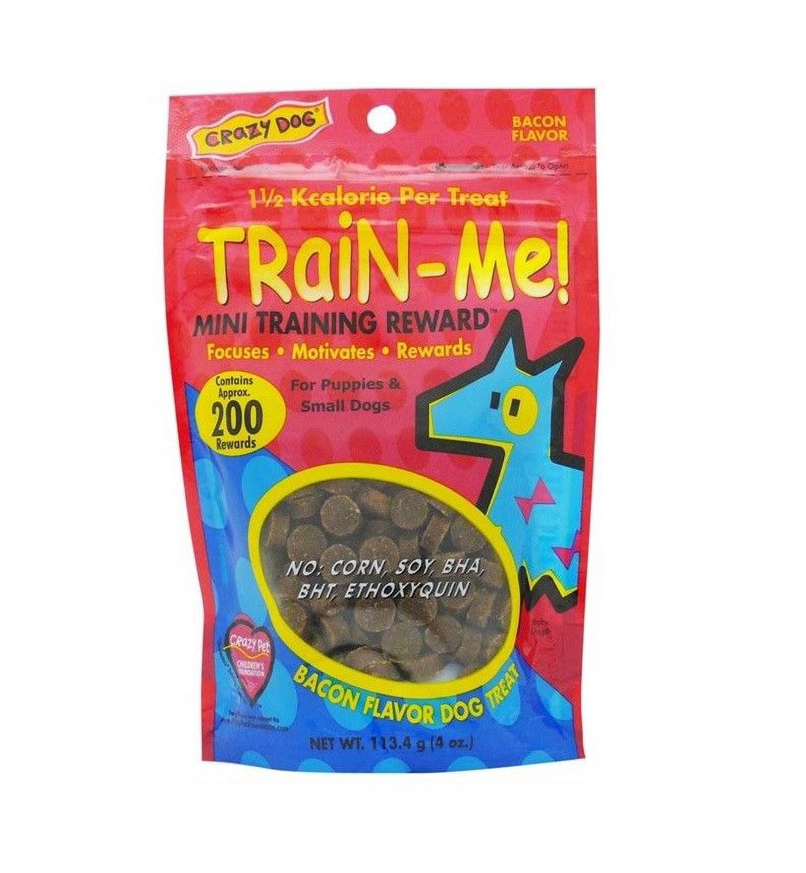 Dog Training Treat Sampler 3 Pack Train Me Mini Healthy Bacon Chicken Beef 4 oz