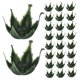 thumbnail image 5 of WEUVEB 250Ud Sepalos De Rosa Artificiales Calyx Verde Para De Ramos Y Eventos, 5 of 8