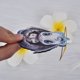 thumbnail image 3 of Colgante para coche con forma de árbol de Navidad azul y blanco de porcelana, con dibujo animado, colgante plano de acrílico en 2D., 3 of 8
