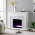 thumbnail image 4 of SEI Furniture Torlington Tiled Marble Color Changing Electric Fireplace, 4 of 4