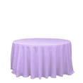 thumbnail image 2 of BalsaCircle 6 Pieces 132" Lavender Round Polyester Tablecloths Fabric Table Cover Linens, 2 of 7