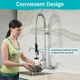 thumbnail image 5 of Aquaterior Wall Mount Pre-Rinse Faucet w/ Installation Kit 36" Height Sprayer, 5 of 10