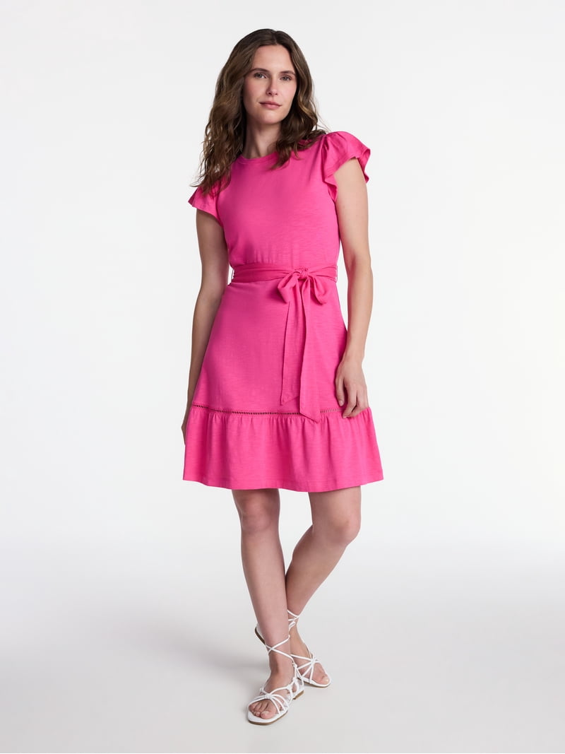 floral midi dress for womens Dahlia Floral Midi Dress