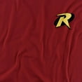 thumbnail image 2 of Batman Robin Logo Women's T Shirt, Cardinal, Small, 2 of 6