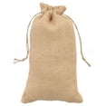 thumbnail image 1 of Cleverdelights Bolsas De Arpillera De 6.0 X 10.0 In, Paquete De 10, Sacos De Yute Con Cordón De 6.0 X 10.0 In, 1 of 5