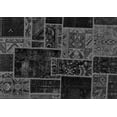 thumbnail image 1 of Ahgly Company Indoor Rectangle Patchwork Gray Transitional Area Rugs, 2' x 3', 1 of 4