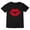 Black, variant on Tstars Girls Valentine's Day Lovely Shirts for Kids Love Red Lips Cute Casual Gift Idea for Girl Gift Idea for Girl Toddler Kids T Shirt