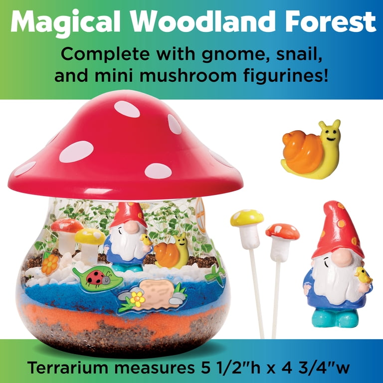 Creativity for Kids DIY Garden Terrarium - Build Your Own Woodland