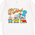 thumbnail image 3 of Inktastic It's My Birthday Circus Train 2nd Birthday Toddler Sweatshirt, 3 of 4