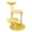 Yellow, variant on PUKNLY 40 In Cat Tree with Removable Cozy Perch & Natural Sisal Scratching Posts, Stable Yellow Daisy-Shaped Multi-Level Cat Furniture with Hanging Toy, Soft Plush Platforms, for Kittens & Cats