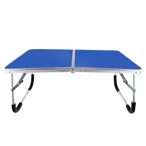 Escritorio Plegable Sunnimix Mesa Plegable Camping Azul 62x42x27.5cm