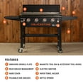 thumbnail image 4 of Blackstone Original 4-Burner 36" Propane Omnivore Griddle with Hard Cover, 4 of 13