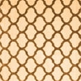 thumbnail image 1 of Ahgly Company Indoor Square Trellis Orange Contemporary Area Rugs, 8' Square, 1 of 1