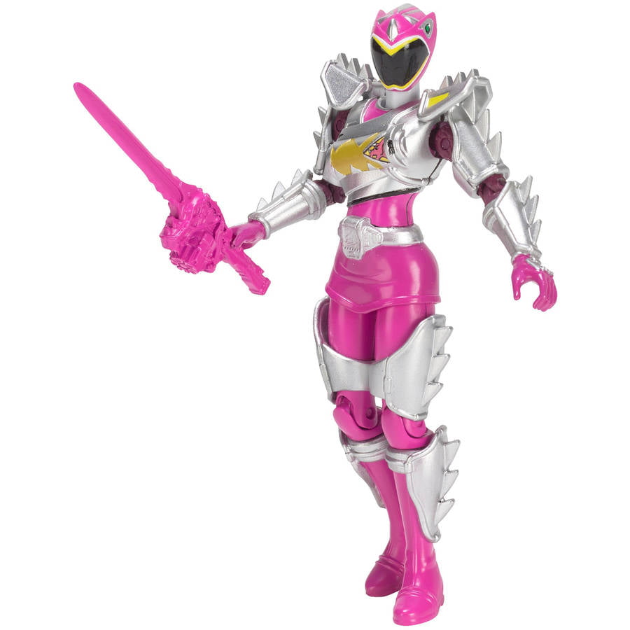 Power Rangers Dino Super Charge 5" Dino Steel Pink Ranger 