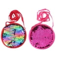 thumbnail image 1 of Bonita mochila de un solo hombro con lentejuelas y peluche para niña de dos piezas, 1 of 5