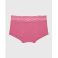 thumbnail image 5 of Culotte Shorty avec Bordure en Dentelle, Rouge Violet, 5 of 5