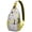 Rainbow Unicor, variant on Tribal Style Sling Backpack Lightweight Travel Crossbody Bag for Women Men, Minimalist Vintage Design