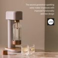 thumbnail image 2 of Soda Maker Mysoda Ruby 2 Silencioso Botella de 1L Blanco Cobre, 2 of 8