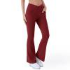 Pantalones de cintura alta para mujer, mallas deportivas suaves para yoga, pantalones para correr y entrenar, XXL, pantalones de yoga para mujer, pantalones de pierna ancha para mujer, mallas de yoga