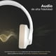 thumbnail image 5 of Audifonos Diadema Inalambrica ACTECK HYPE EPIC HP750 Microfono Integrado 3.5mm + BT Blanco AC-940863, 5 of 6