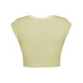 thumbnail image 5 of Tbopshirt Tank tops for Women Clearance,Womens tops,Women's Summer Solid Color Fashion Round Neck top Tank top,T-shirt Vest Tee Blouse,Womens Fashion Summer Savings Deals, 5 of 5