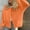Orange, variant on Womens Oversized Cardigans Button Up Long Lantern Sleeve Chunky Knit Sweaters Casual Soft Fall Sweater Coats