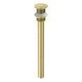thumbnail image 4 of Bathroom Sink Pop Up Drain Stopper with 12" tailpiece, without Overflow, 4 of 5