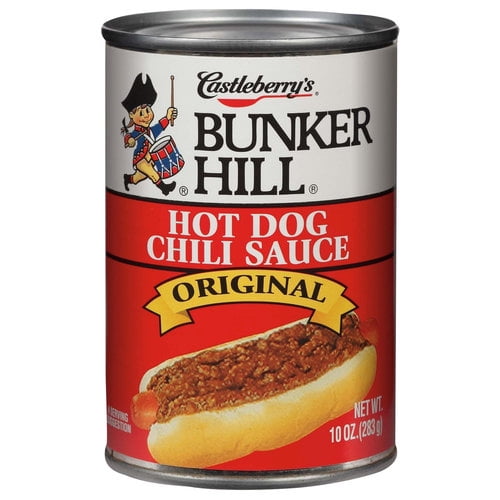 Bunker Hill Original Hot Dog Chili Sauce, 10 Oz