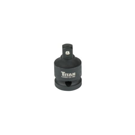 

Titan 1/2 x 3/8 Drive Reducing Adapter 42355