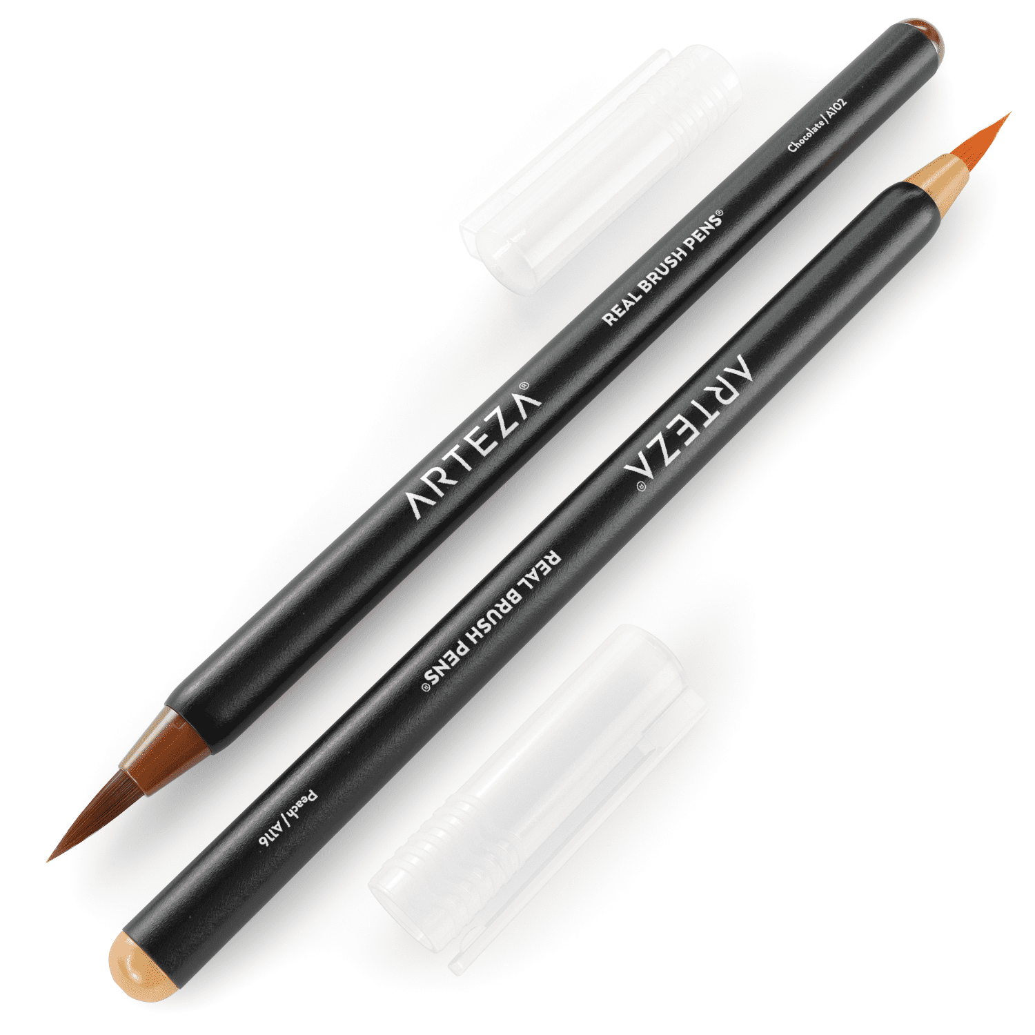 Arteza Real Brush Pens, Portrait Tones - 12 Pack 