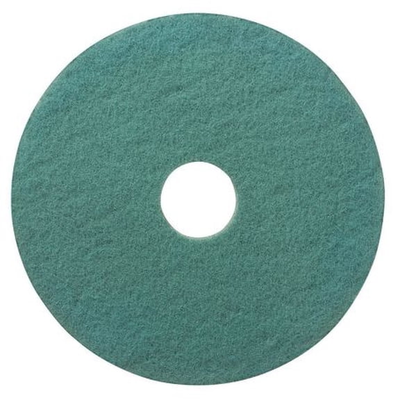 TOUGH GUY 402V81 Burnishing Pad,Aqua,Size 21",Round,PK5