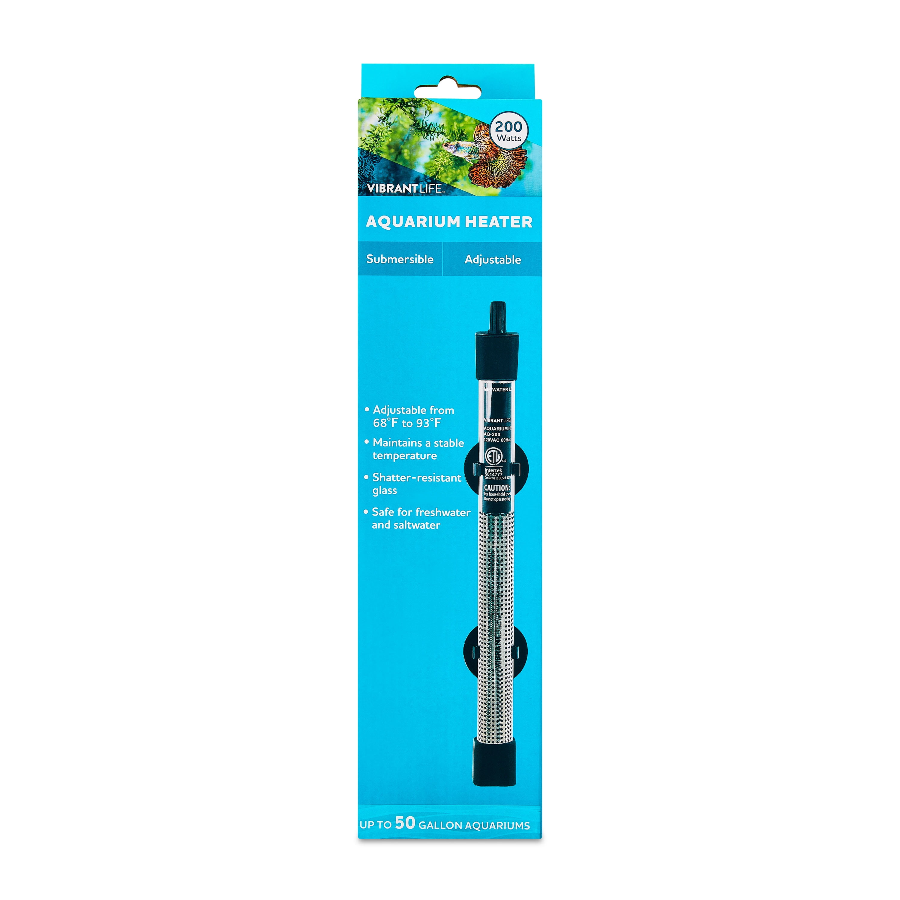 Vibrant Life 50 W Aquarium Heater - Walmart.com