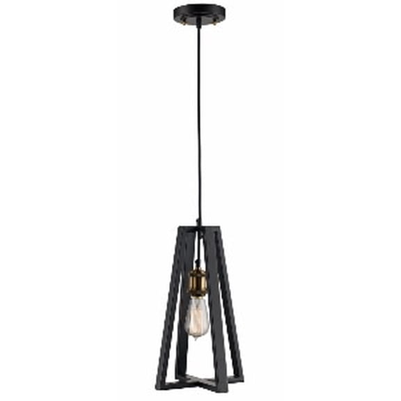 Trans Globe Lighting Pnd-1093 Gatlin 7" Wide 1 Light Pendant - Bronze