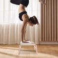 thumbnail image 4 of ToppiJoy 25 Inch Yoga Headstand Bench, Portable Yoga Inversion Bench with Seat Cushion, Stand Yoga Chair for Balconies, Offices, Gyms, 4 of 15