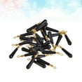 thumbnail image 6 of ADDHAT 100Pcs Black Rubber Fishing Drift Seat Durable Lightweight Float Connector, 6 of 8