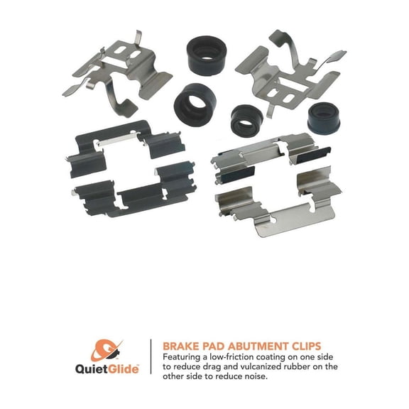 Carlson Quality Brake Parts H5655Q Disc Brake Hardware Kit