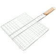 thumbnail image 1 of Miangastore Grill Net Stainless Steel 1Set 16.90X9.24X0.39in, 1 of 8