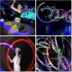 thumbnail image 5 of LED Poi Balls, Set of 2 LED Poi Juggling Balls with Rainbow Colors and Strobe Effect, LED Glow Poi Set, 5 of 5